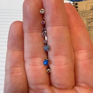 Tons of flat back cartilage jewelry